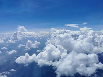 Low angle view of clouds in sky