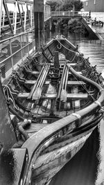 Boats in harbor