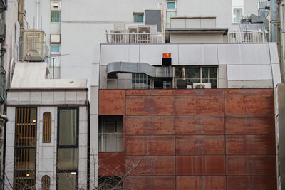 Buildings are lined up in the back of the building. cityscape of akasaka 3-chome, minato-ku, tokyo