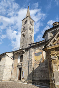 Ancient gothic church in omegna