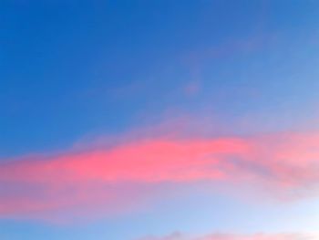 Low angle view of dramatic sky during sunset