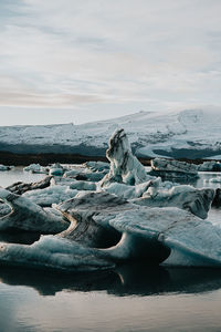 Glacier in iceland