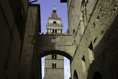 Low angle view of old building