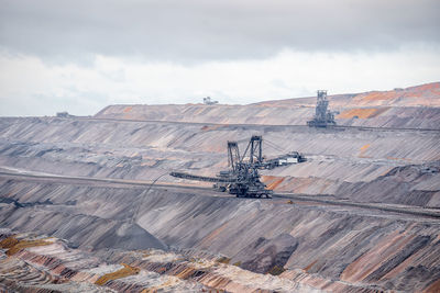 A lignite mine or lignite quarry is a open-cast mine where lignite is extracted. brown coal mines 