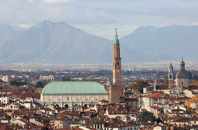 Aerial view of a city