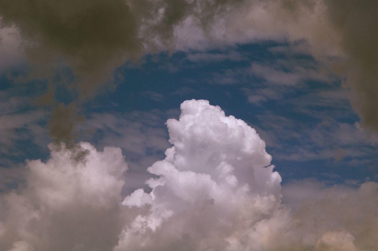 LOW ANGLE VIEW OF CLOUDSCAPE