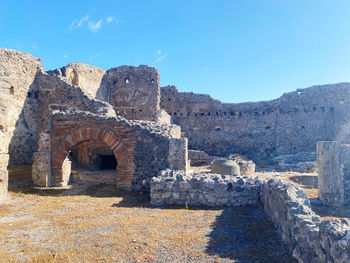 Ruins of pompeii