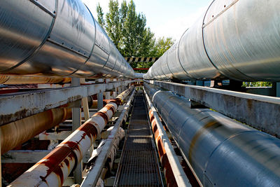 Panoramic view of factory