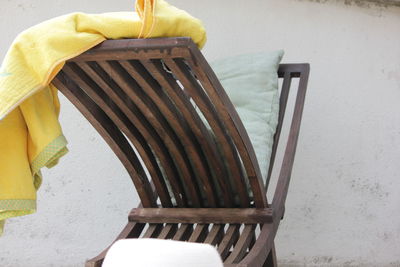 High angle view of tiled floor