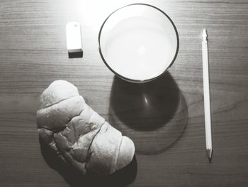 Close-up of food on table