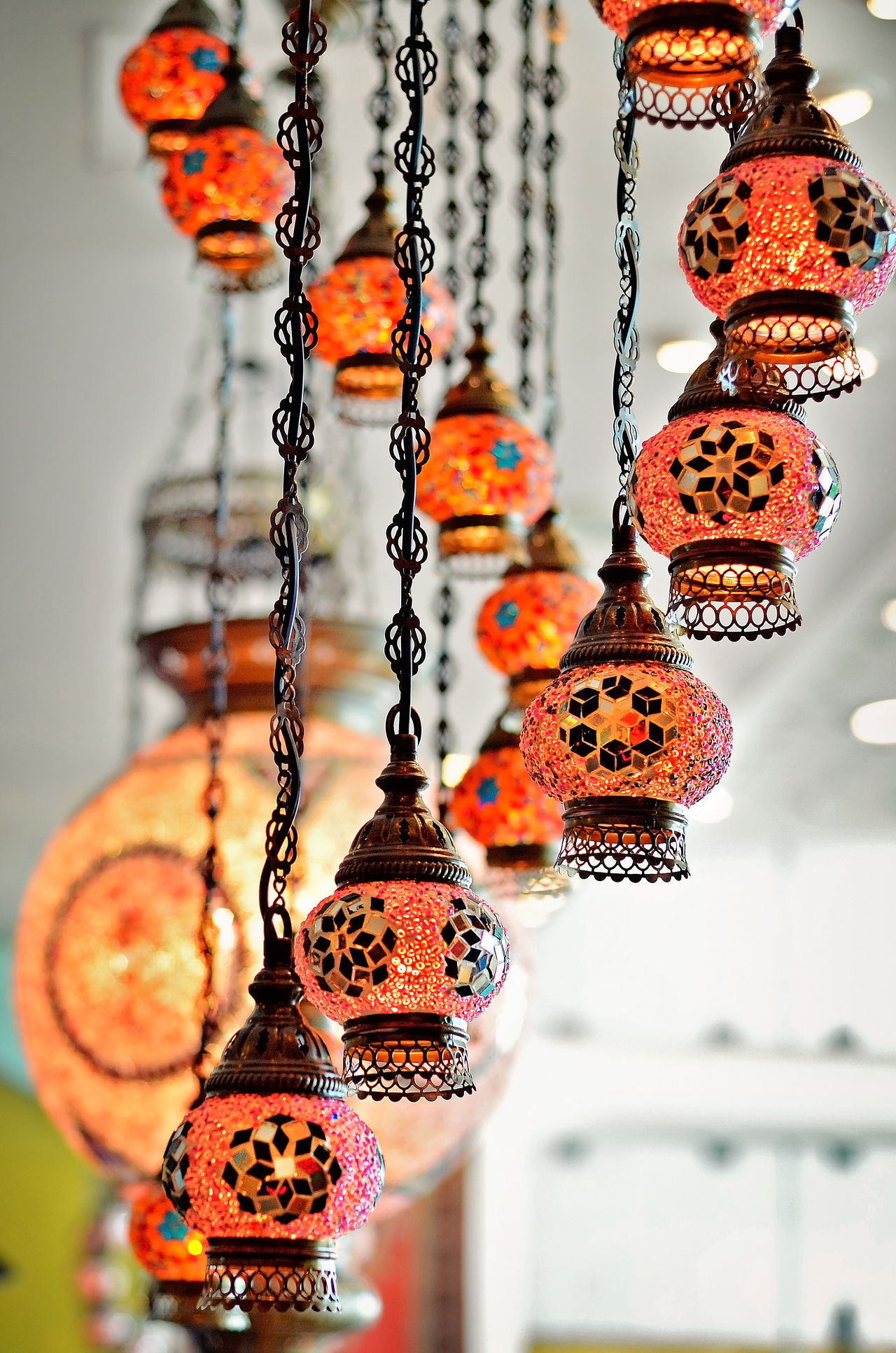 Turkish lamps