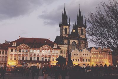 Low angle view of buildings