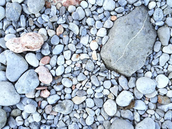 Full frame shot of stones