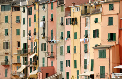 Full frame shot of residential building