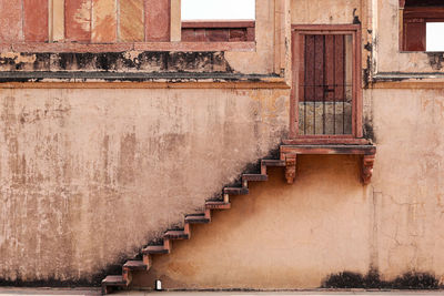 Staircase of old building