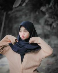 Portrait of a smiling girl