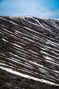 Close-up of land against the sky