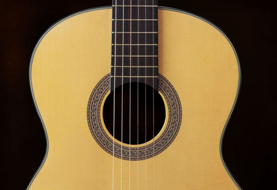 Close-up of guitar