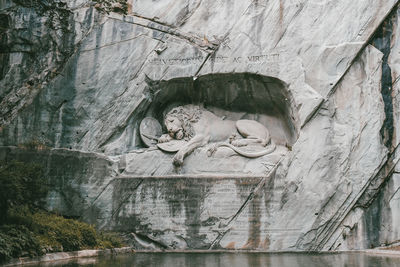 Lion monument