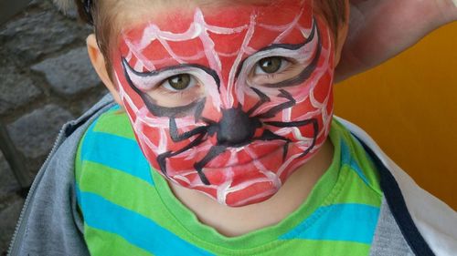 Full length of man wearing mask