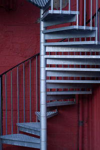 Low angle view of staircase