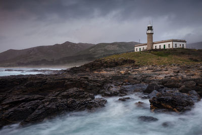 Lighthouse in the galician coast