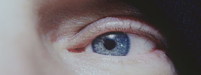 Close-up of person eye