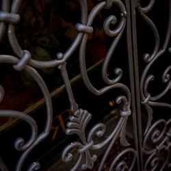 Full frame shot of metal fence