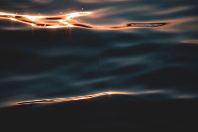 Close-up of water against blurred background