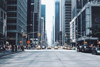 City street amidst buildings