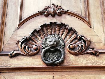 Close-up of an animal representation