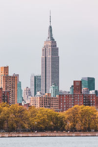 Buildings in city