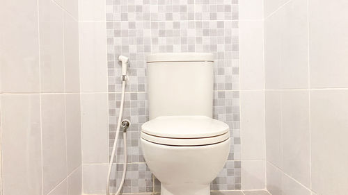 Interior of bathroom