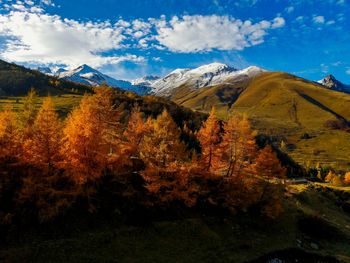 A beautiful day on the alpes-maritimes. piemonte, italy.