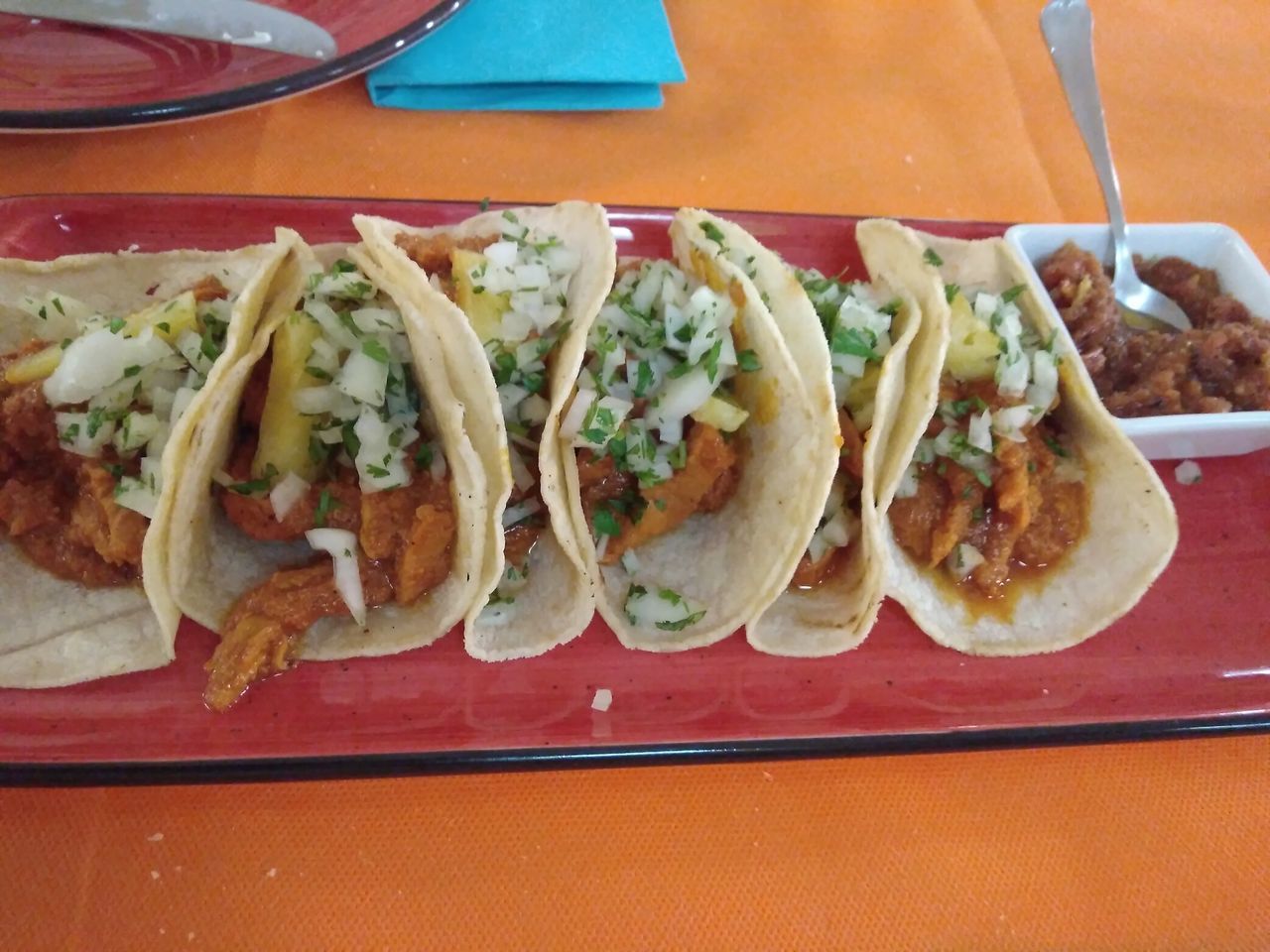 CLOSE-UP OF MEAL SERVED IN TRAY