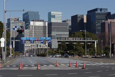 Buildings in city