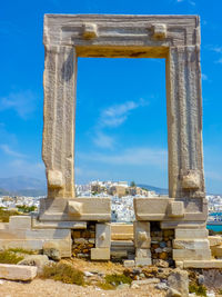 Old ruins against sky