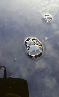 Close-up of water in water