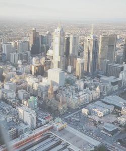 Aerial view of a city