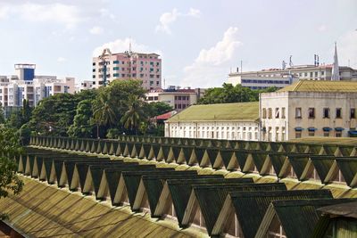 Buildings in city