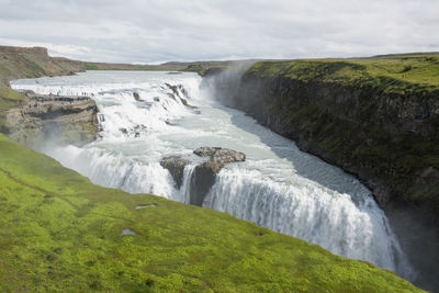 Gullfoss is one of iceland's most iconic waterfalls