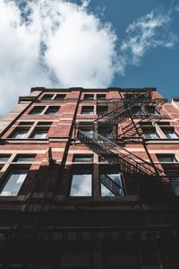 Low angle view of building against sky