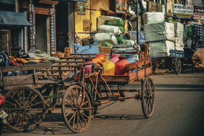 People riding bicycles