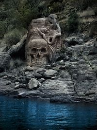 Sculpture in water