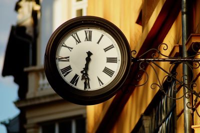 Close-up of clock