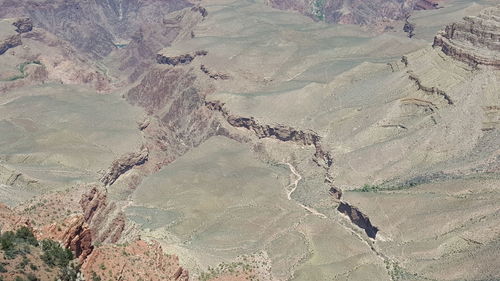 High angle view of landscape