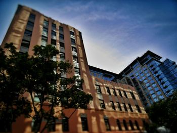 Low angle view of building against sky