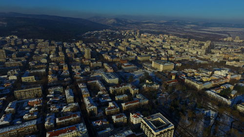 Aerial view of cityscape