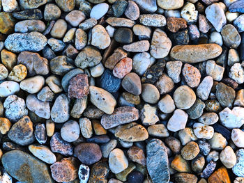 Full frame shot of stones