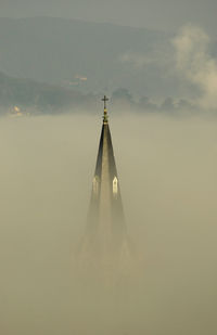 Low angle view of building against sky